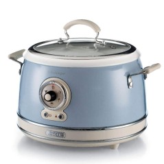 Ariete Vintage Rice Cooker 35L - Heavenly 700W Slow Cooking Delight!